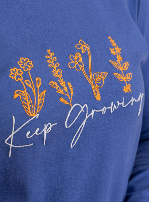 Castle Printed Long - Sleeve Keep Growing - Khotwh